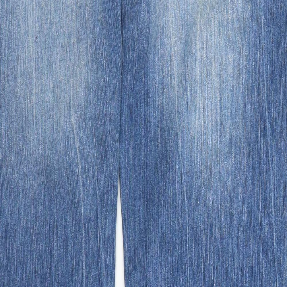 Terranova Womens Blue Denim Straight Jeans Size L L31 in