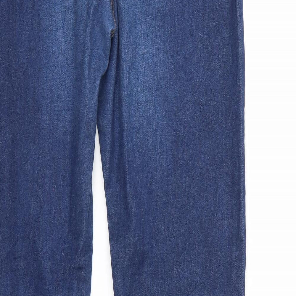 Jegging Jane Womens Blue Denim Jegging Jeans Size L L31 in