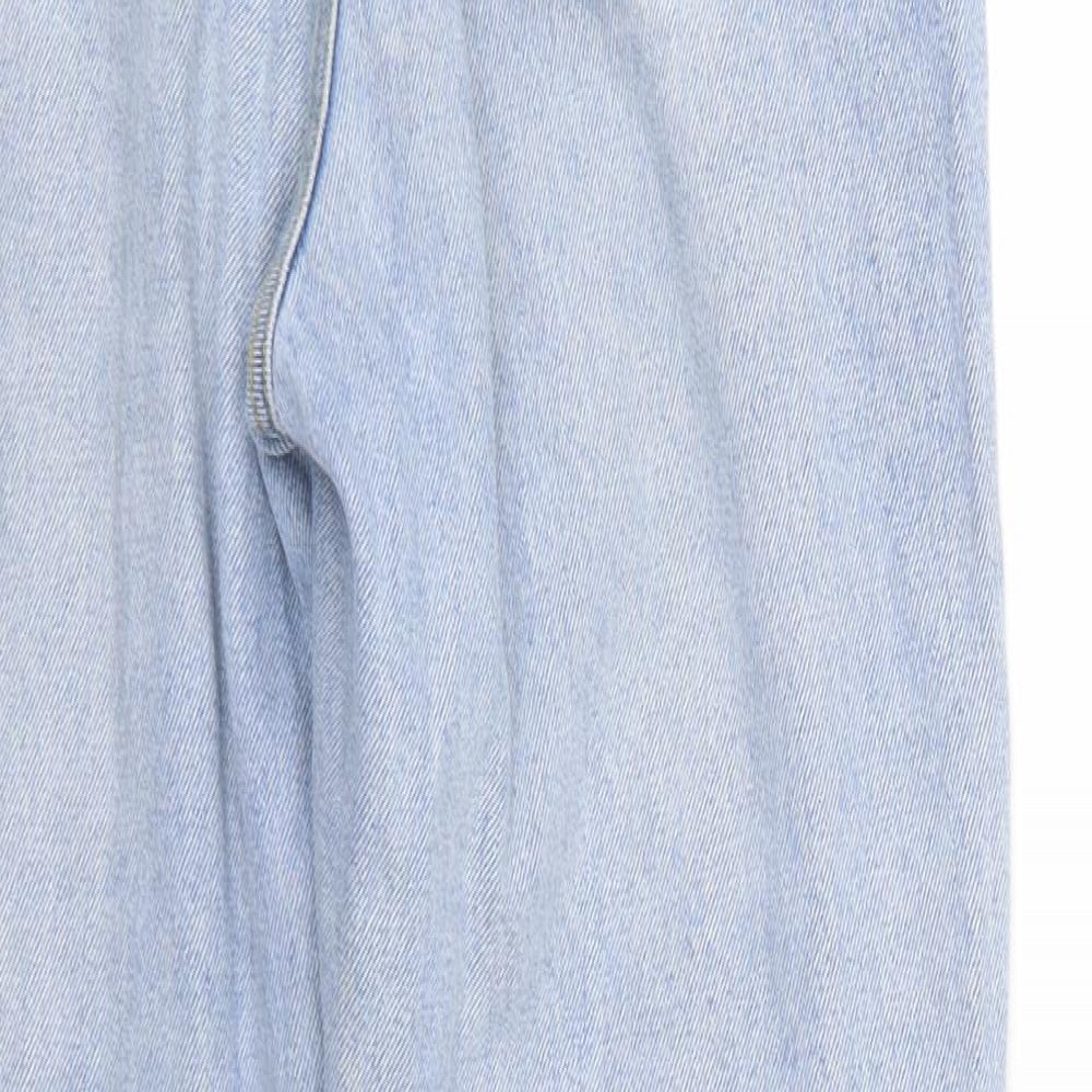 SHEIN Shien Womens Blue Denim Cropped Jeans Size XS L24 in