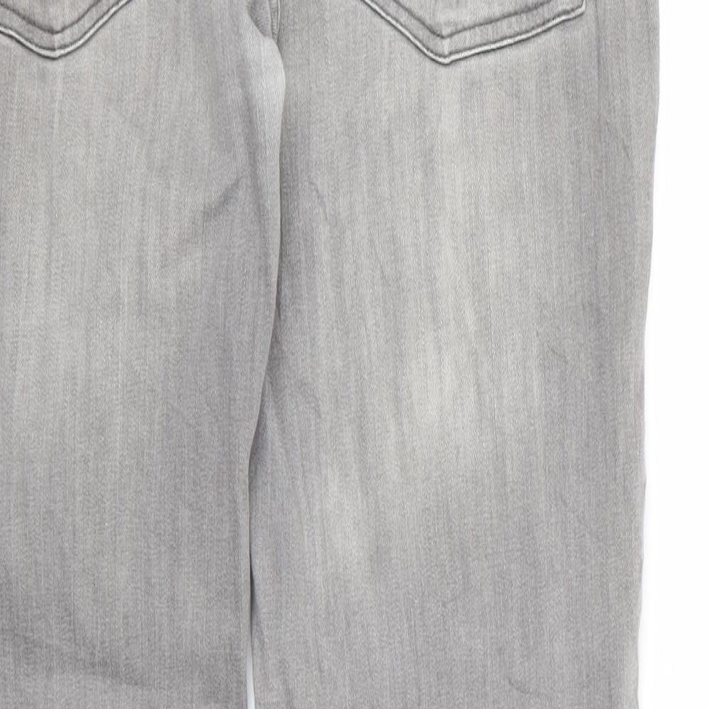 preowrn Womens Grey Skinny Jeans Size 32 L28 in