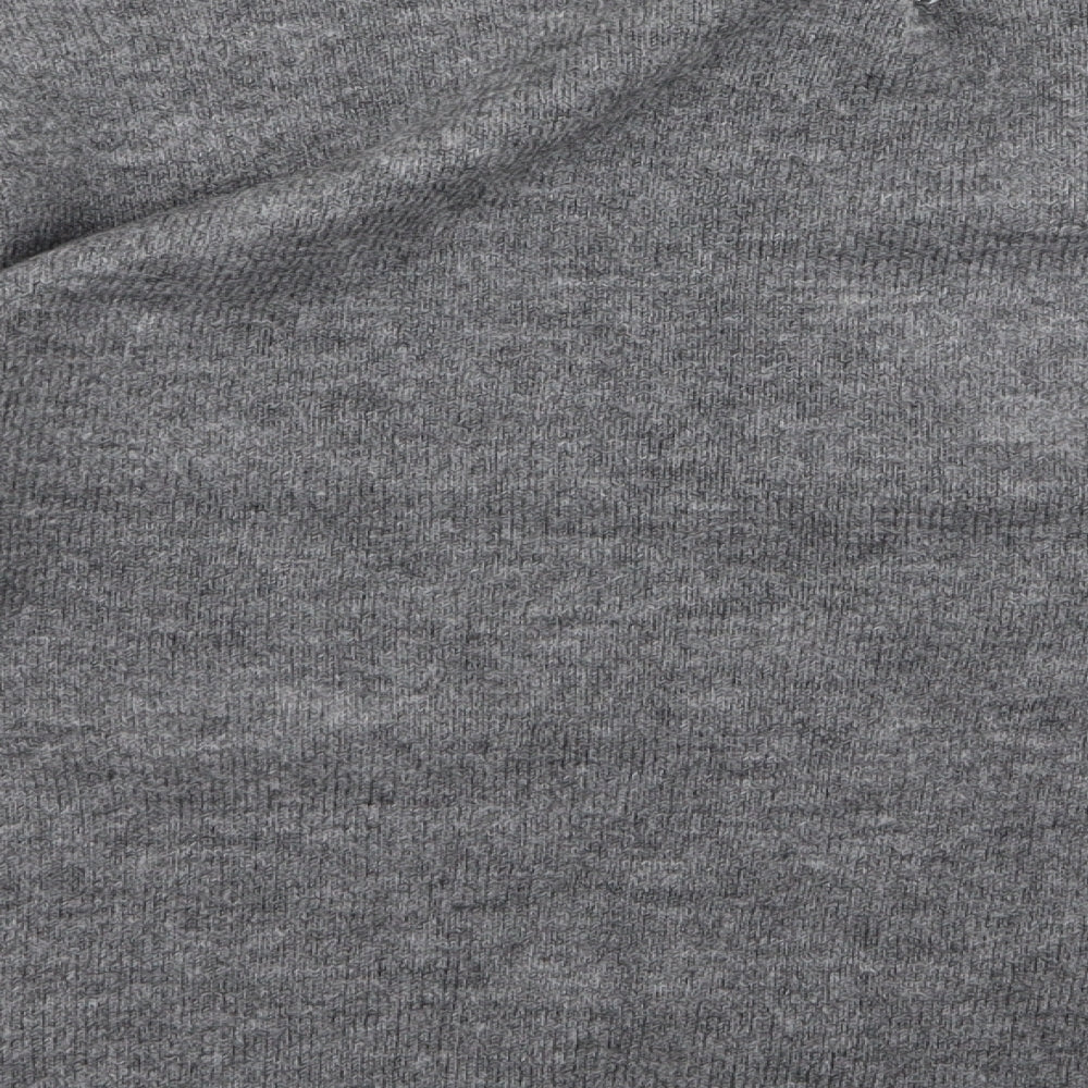 F&F Mens Grey Rayon Pullover Jumper Size M