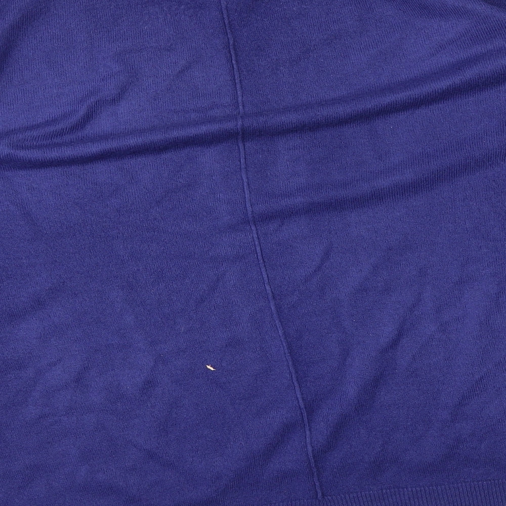 debanams Womens Blue Pullover Jumper Size 14