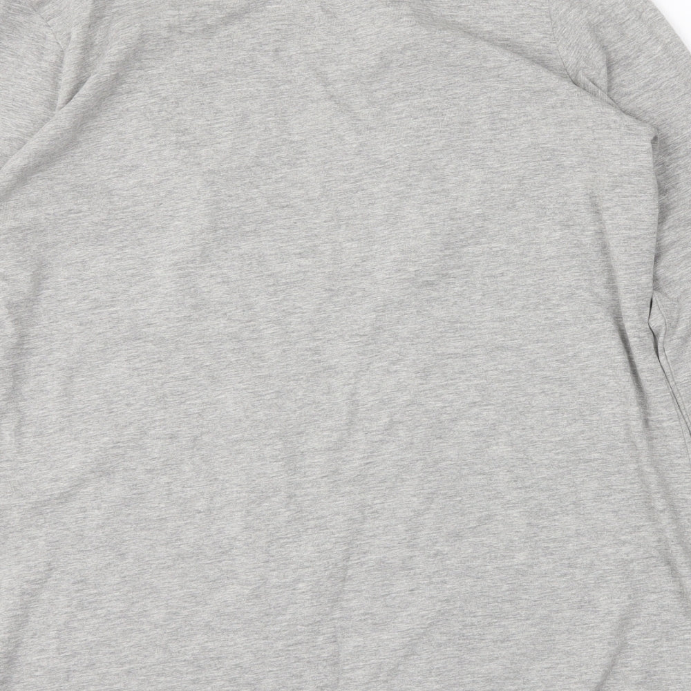 Bonprix Womens Grey Wrap Jumper Size M