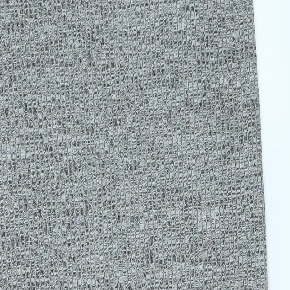 Papaya Womens Grey Basic T-Shirt Size 10