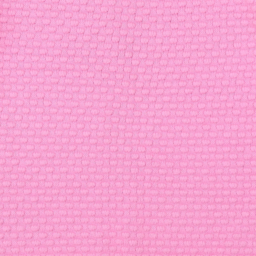 Warehouse Womens Pink Polka Dot Pullover Jumper Size 10