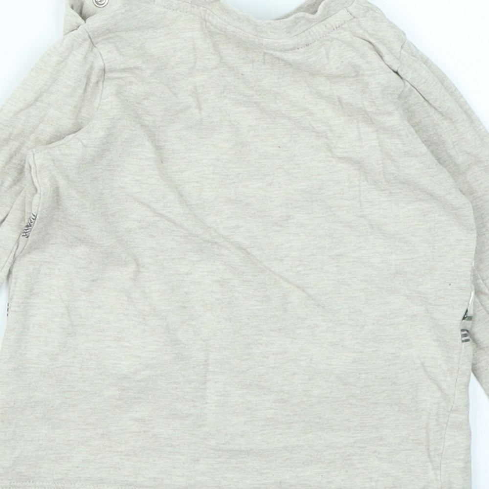 F&F Baby Beige Basic T-Shirt Size 9-12 Months