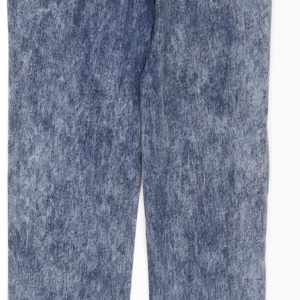 Yesyes Womens Blue Denim Skinny Jeans Size 8 L32 in - Super Skinny