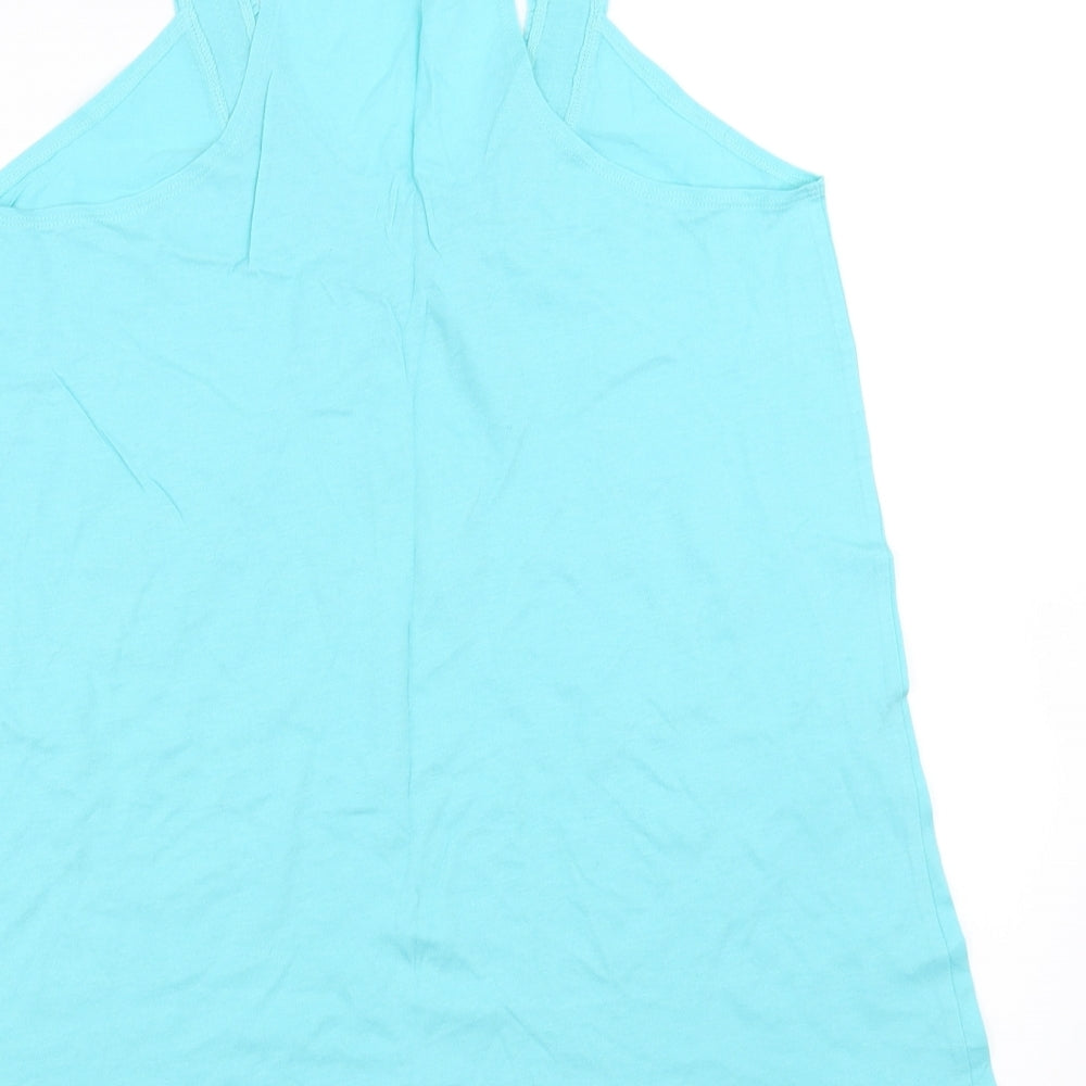 Gap Womens Blue Basic Tank Size M