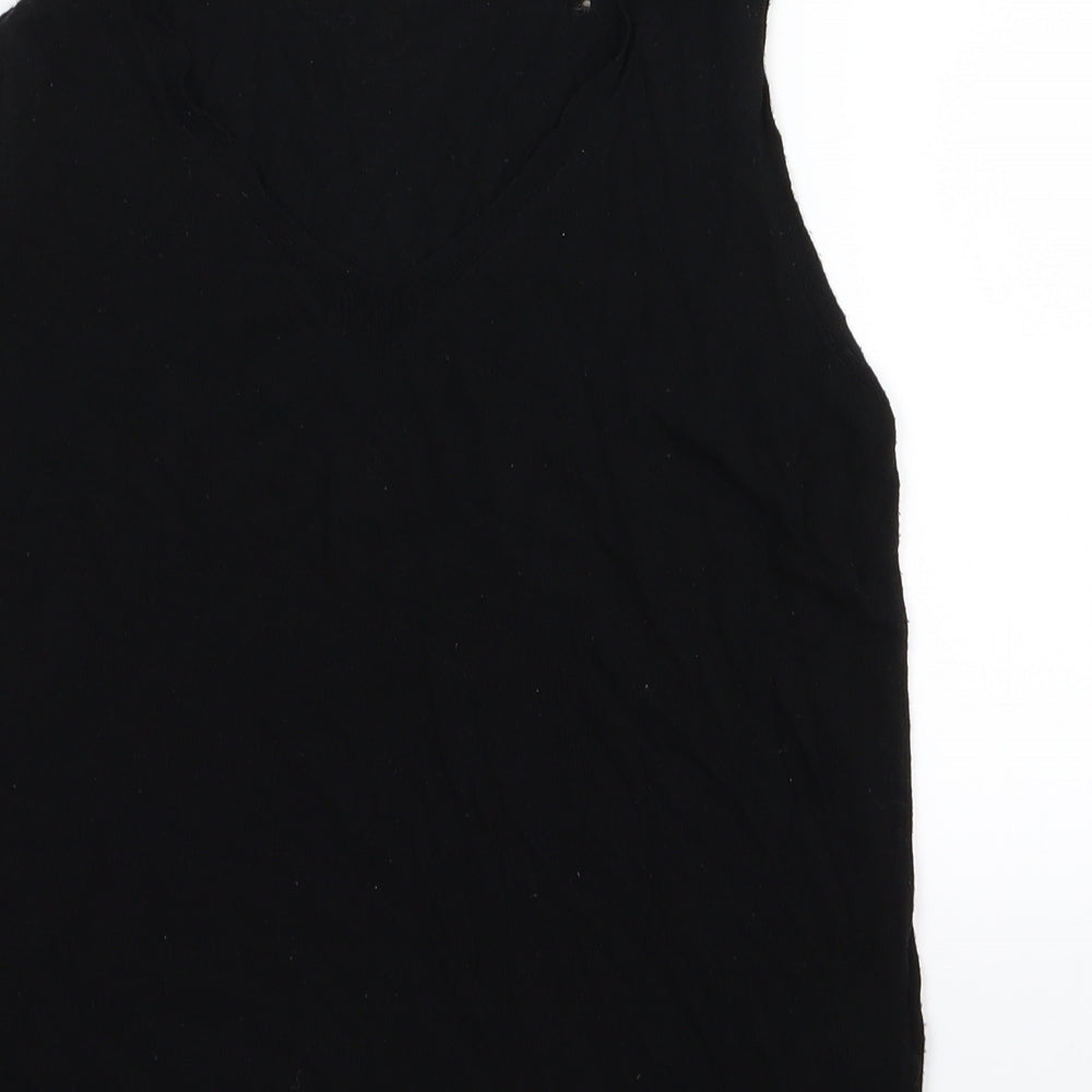 F&F Womens Black Basic Tank Size 10