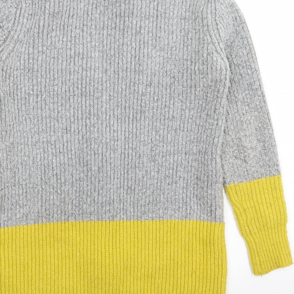 Primark Womens Grey Cardigan Jumper Size 4