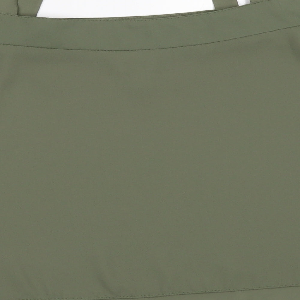 New Look Girls Green Cropped Blouse Size 2 Years