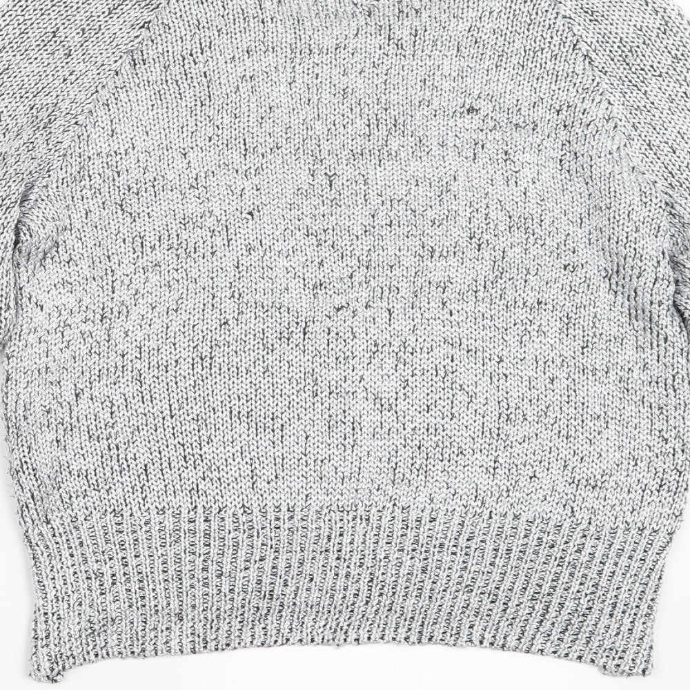 Divided by H&M Womens Silver Pullover Jumper Size XS
