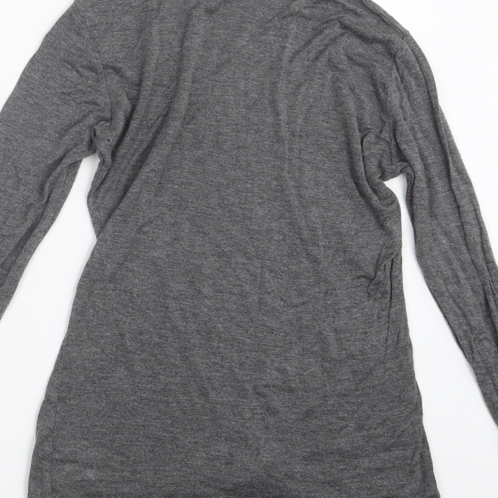 Elite Womens Grey Basic T-Shirt Size L