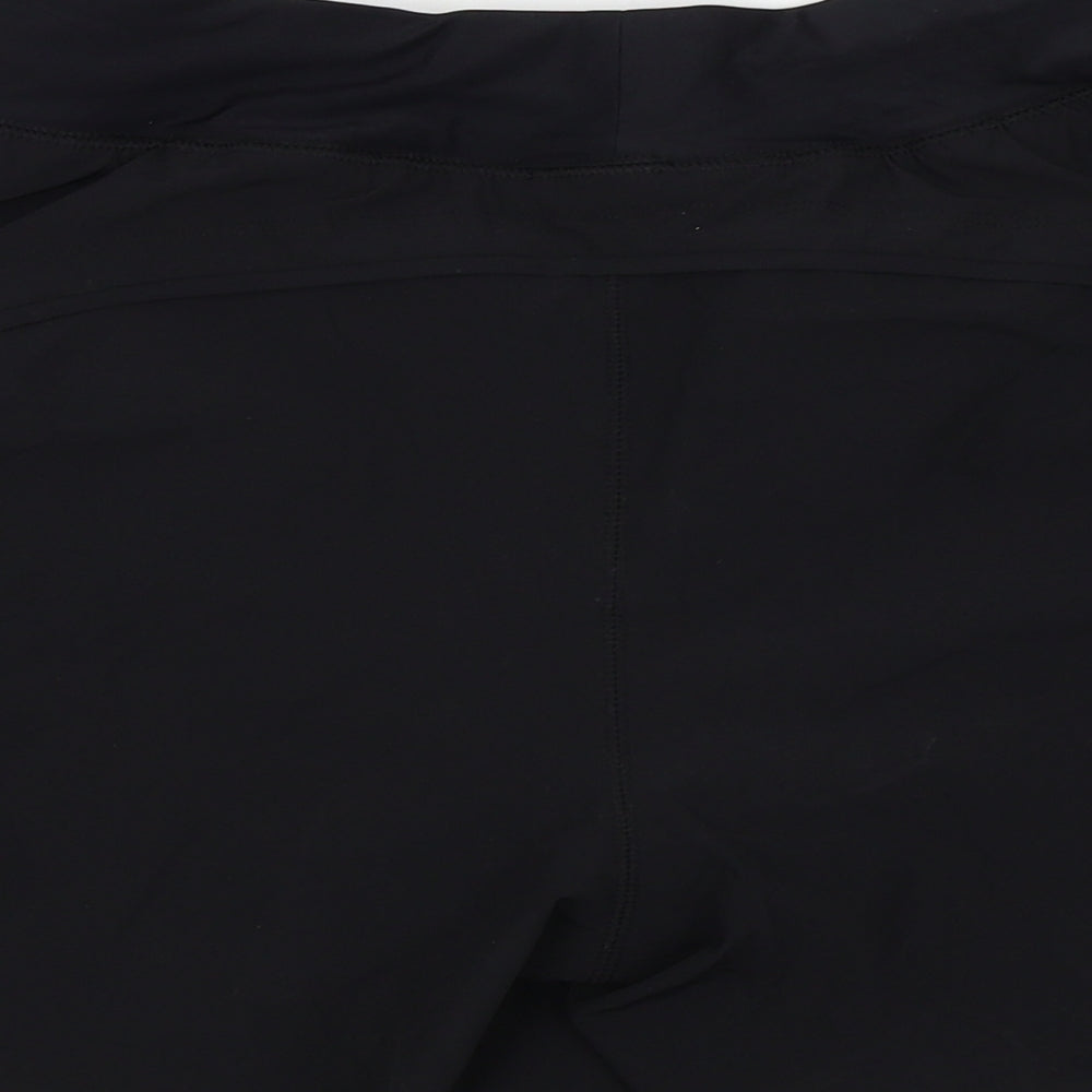 LANDSEND Womens Black Bermuda Shorts Size 8