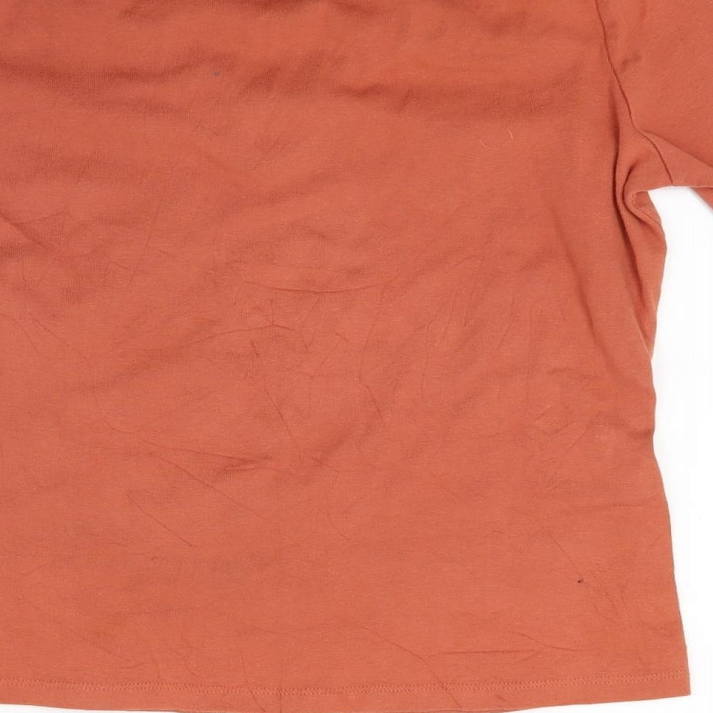 M&Co Womens Brown Pullover Jumper Size M