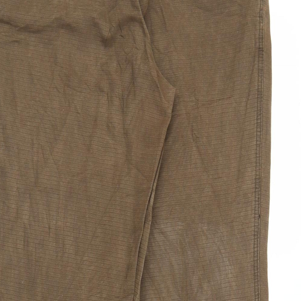 Astinex Womens Brown Carpenter Trousers Size 12 L26 in