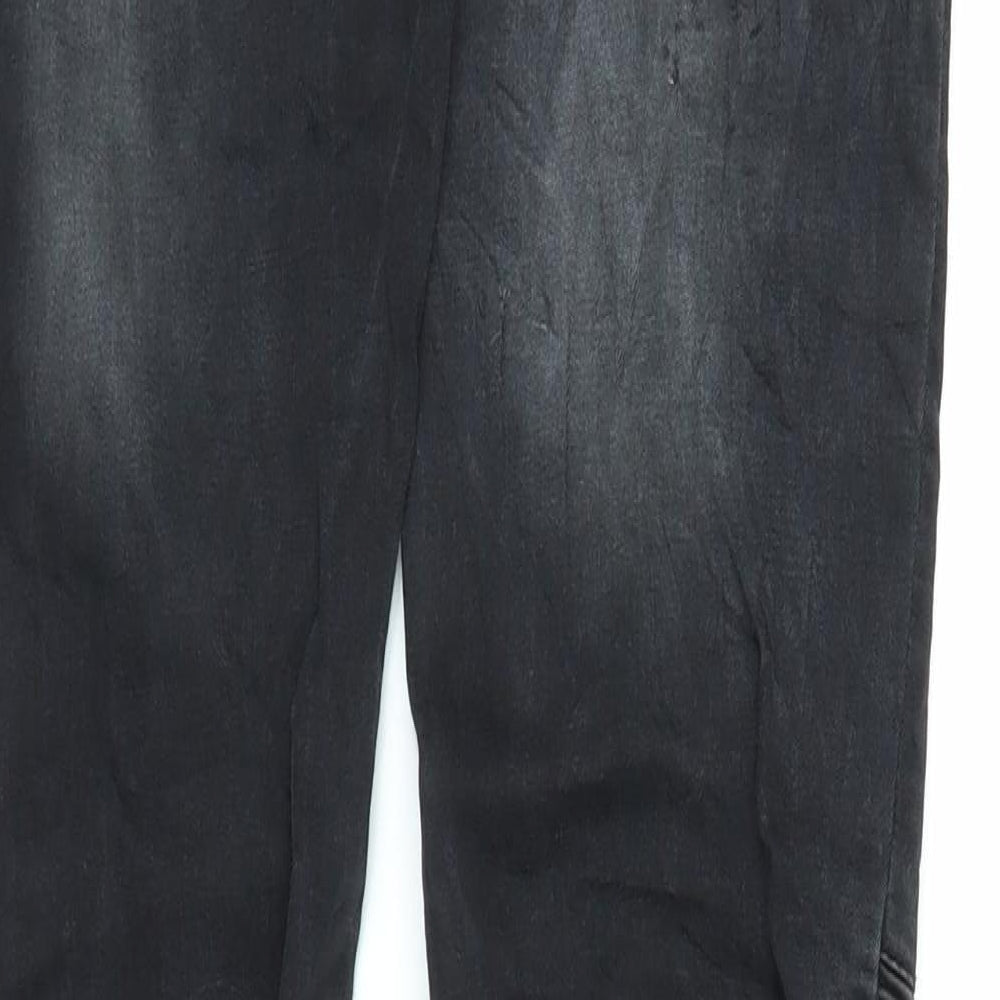 Madonna Womens Black Denim Jegging Jeans Size M L30 in