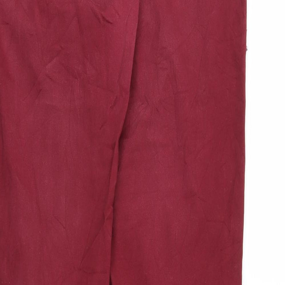 Blue Motion Womens Purple Chino Trousers Size 10 L30 in