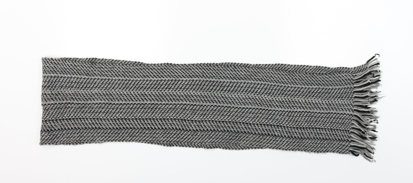 Preworn Mens Grey Scarf One Size