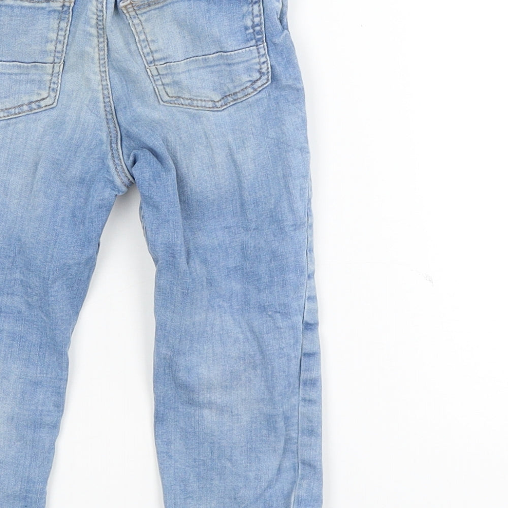 H&M Baby Blue Capri Trousers Size 12-18 Months