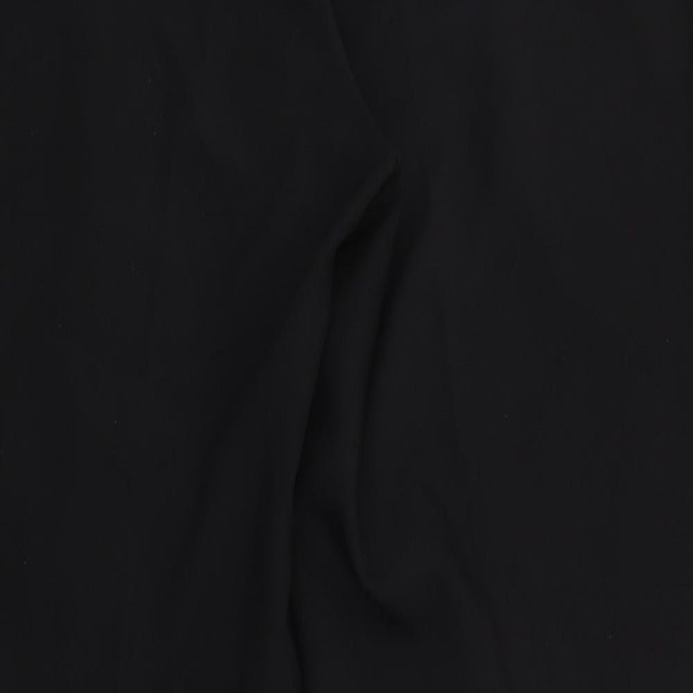 F&F Womens Black Dress Pants Trousers Size 12 L28 in