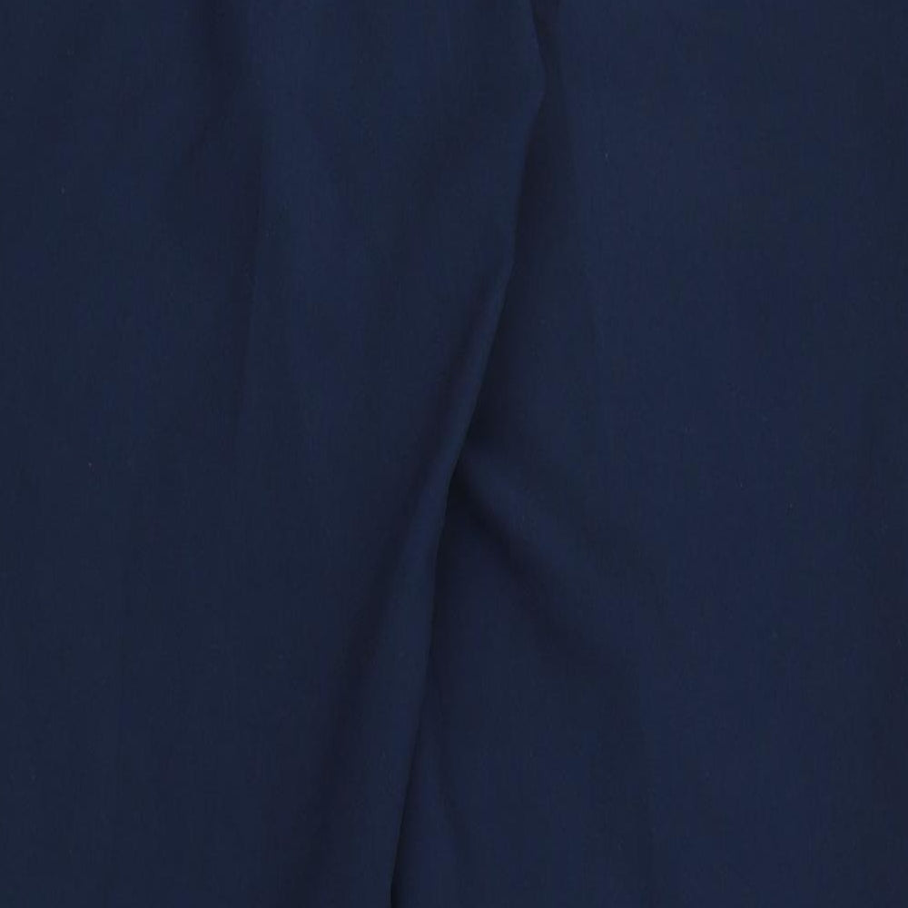 F&F Womens Blue Dress Pants Trousers Size 12 L29 in