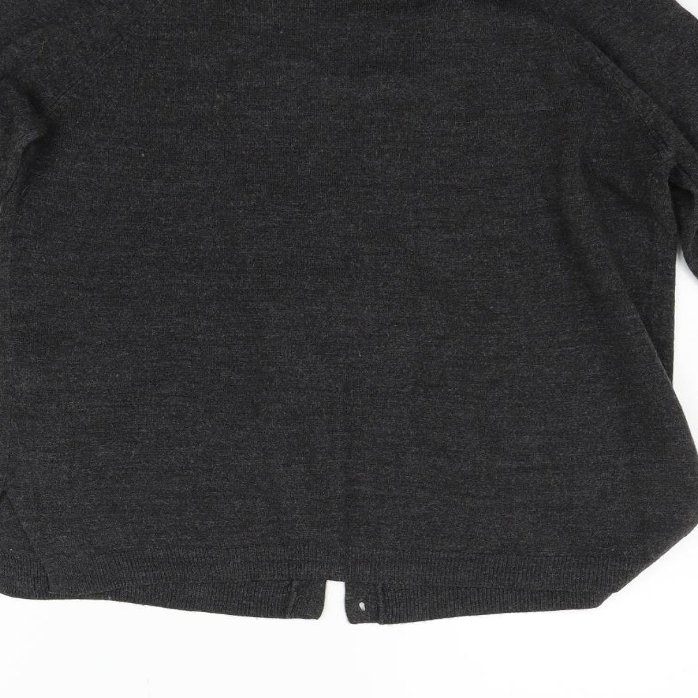 Atmosphere Womens Grey Cardigan Jumper Size 10