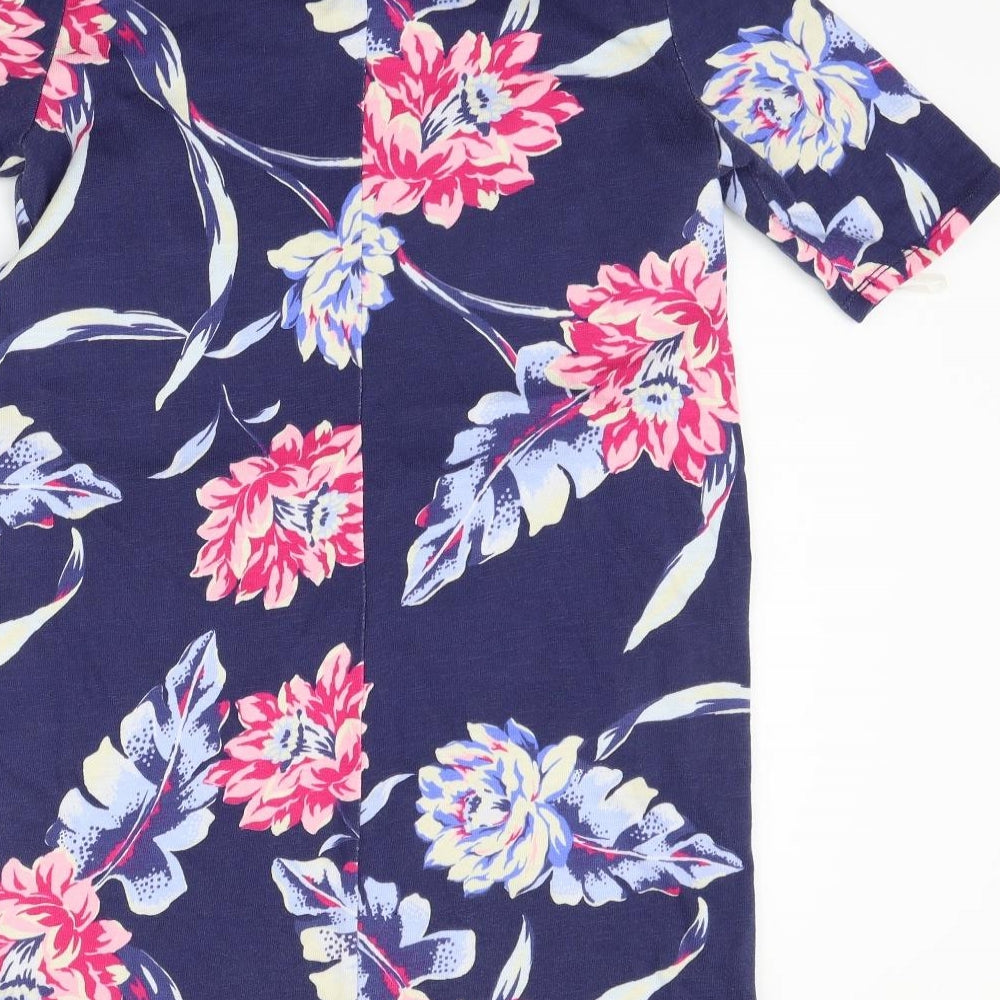 Gap Womens Blue Floral Bodycon Size XS