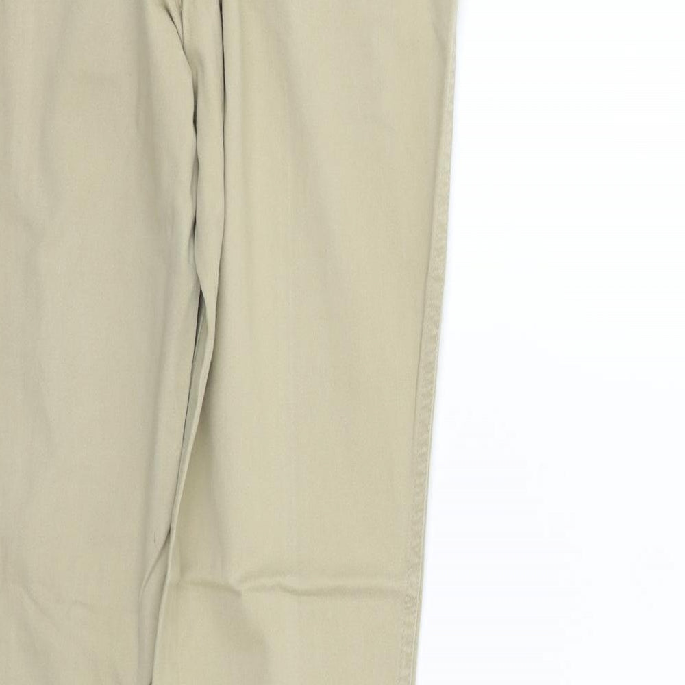 New Look Womens Beige Trousers Size 12 L27 in