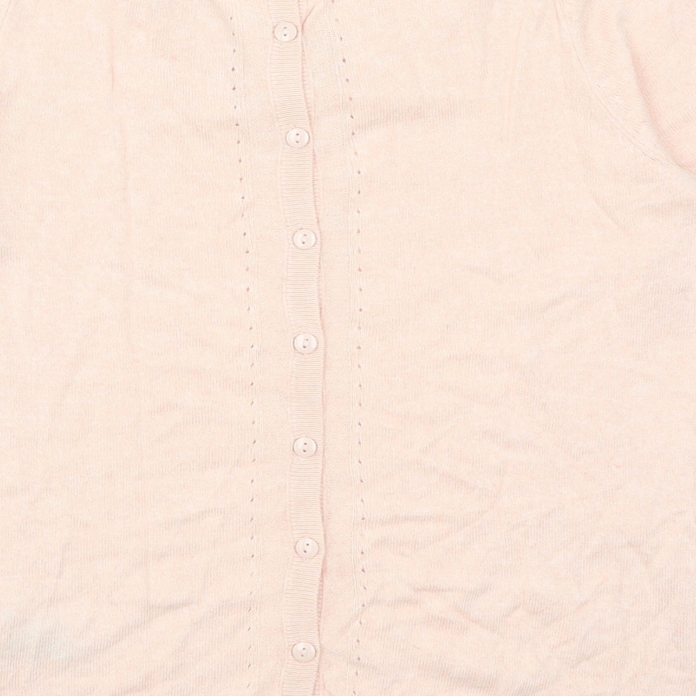 Marks & Spencer Womens Pink Pullover Jumper Size 8