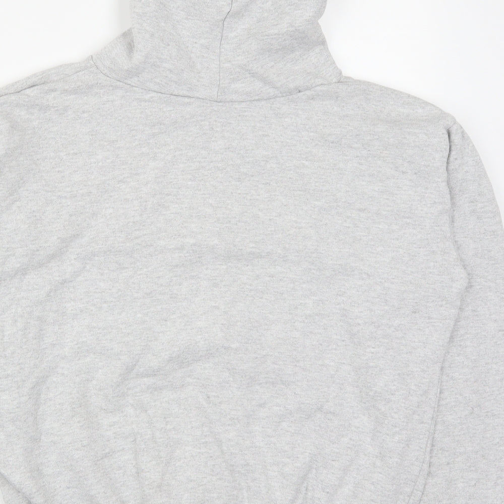 Preworn Womens Grey Pullover Hoodie Size M - I Love Cambrils