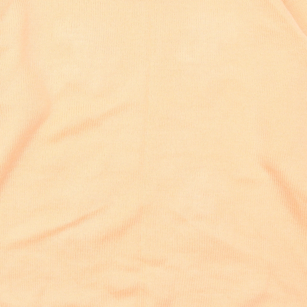 LC Womens Orange Pullover Jumper Size 10