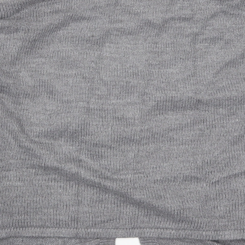 Per Una Womens Grey Cardigan Jumper Size 10