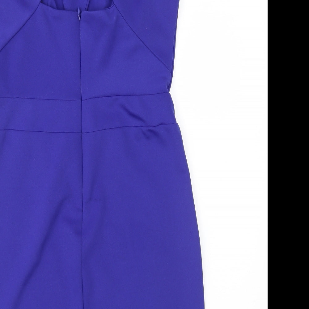 Lost Society Womens Blue Sheath Size 14