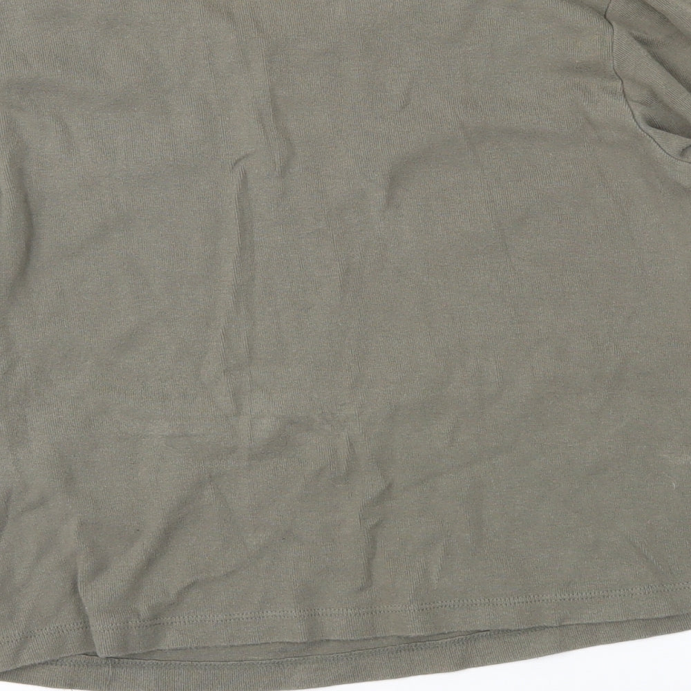 Lavie Womens Green Basic T-Shirt Size 14