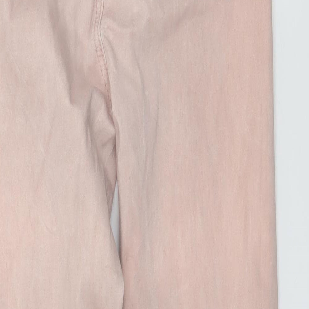 Goodies Womens Pink Denim Skinny Jeans Size 10 L27 in