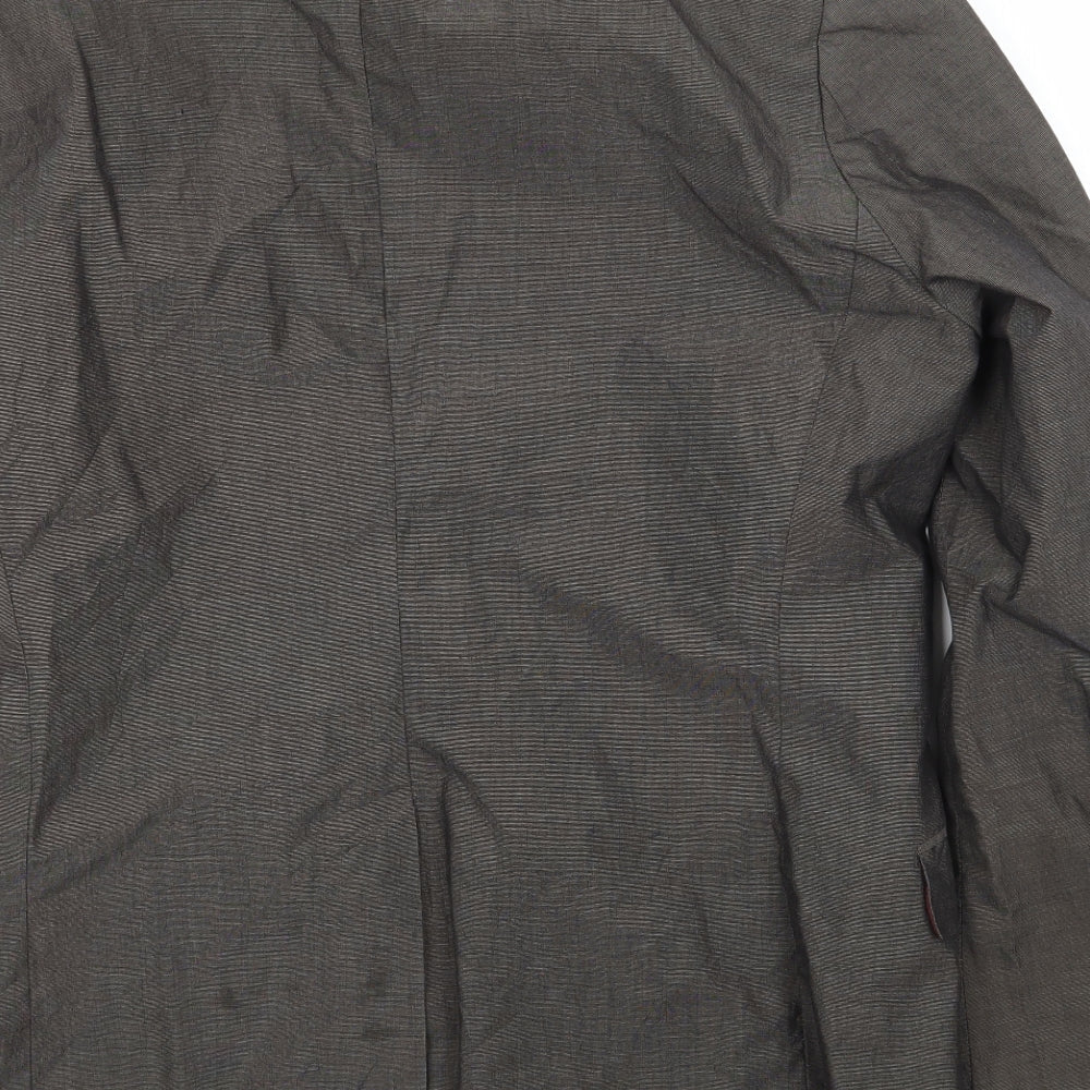 H&M Mens Grey Jacket Suit Jacket Size L