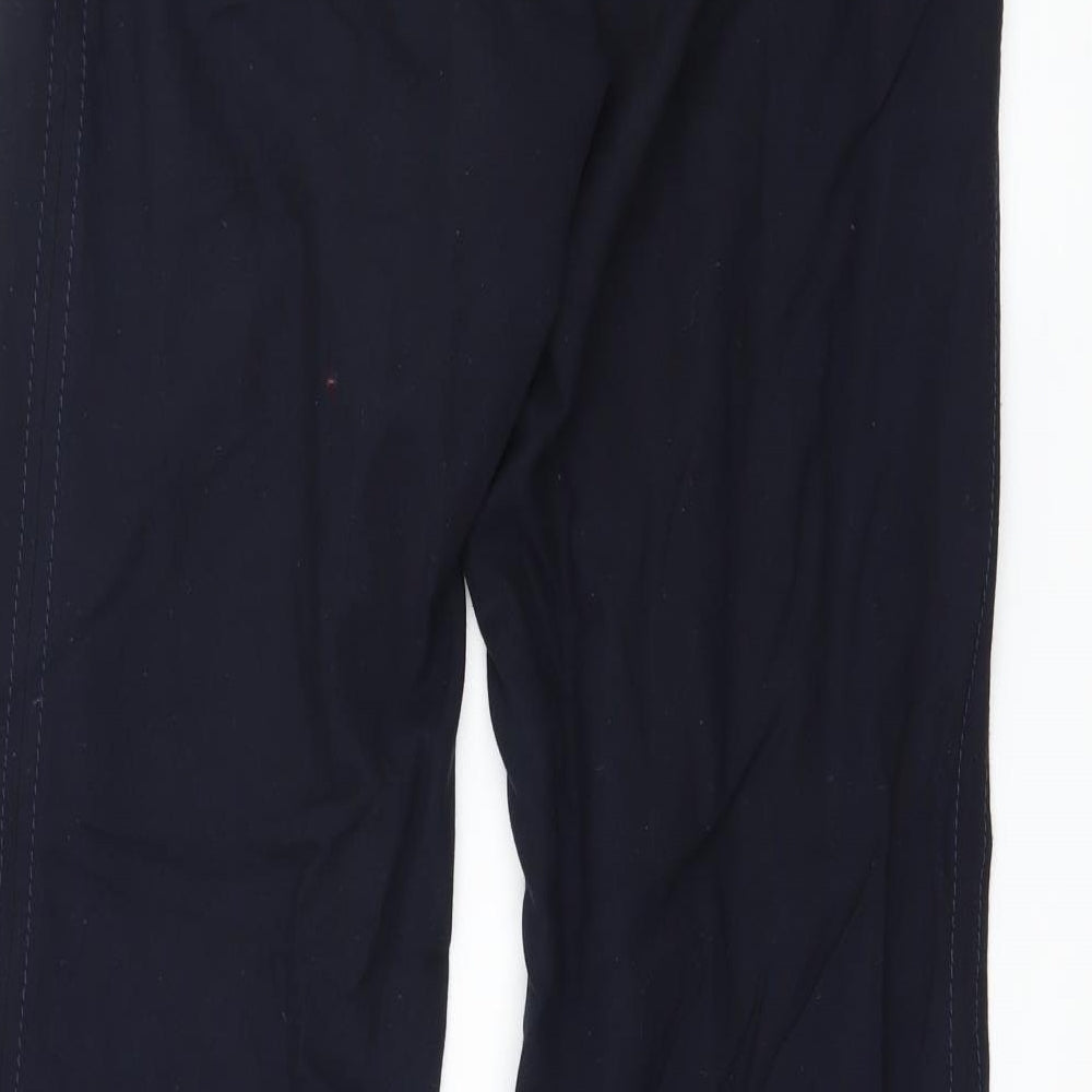 Marks and Spencer Womens Blue Trousers Size 8 L30 in