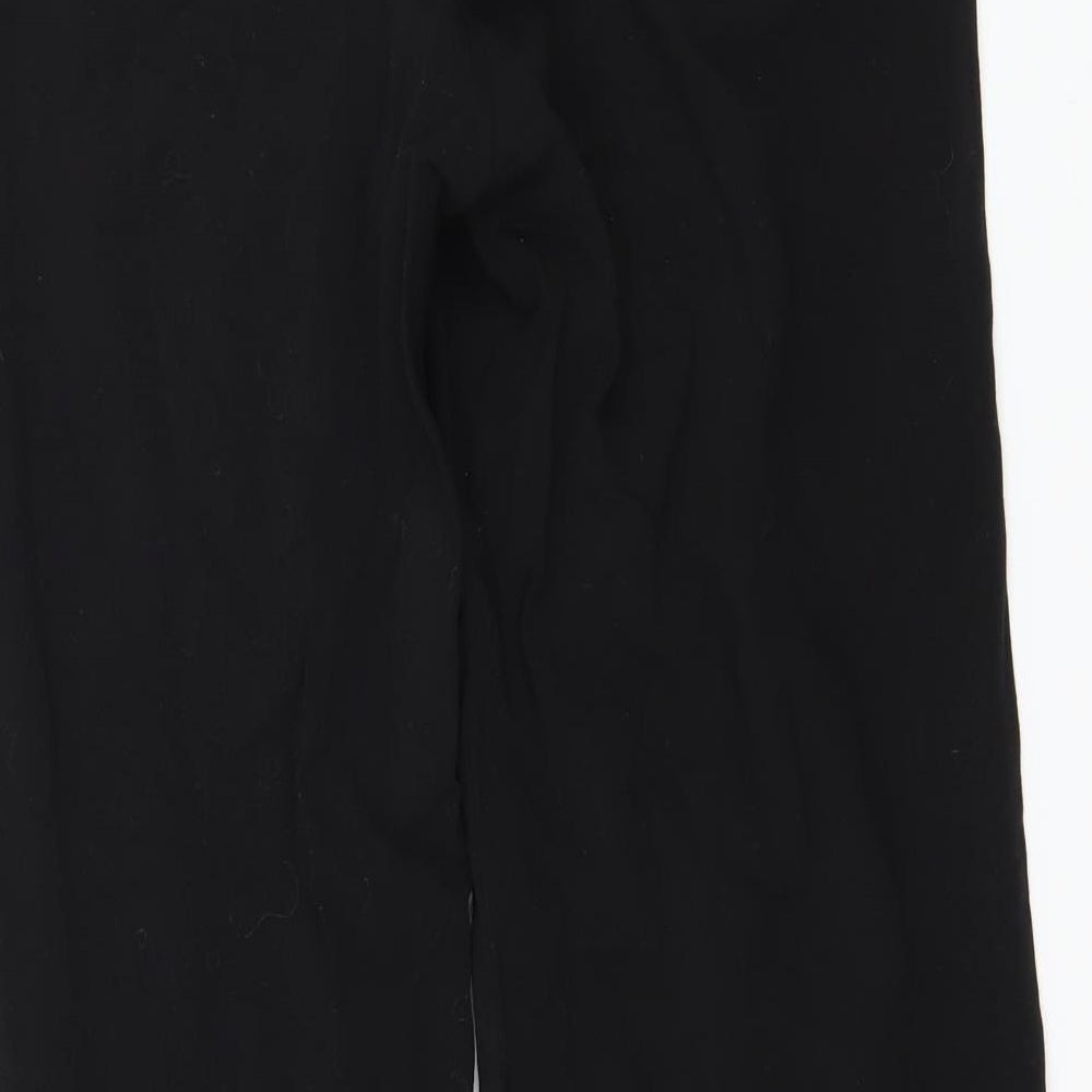 Dorothy Perkins Womens Black Trousers Size 12 L27 in
