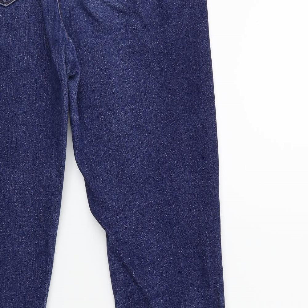 Papaya Womens Blue Denim Skinny Jeans Size 8 L30 in