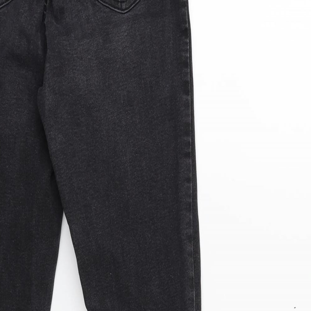 Denim & Co. Womens Black Denim Skinny Jeans Size 6 L27 in