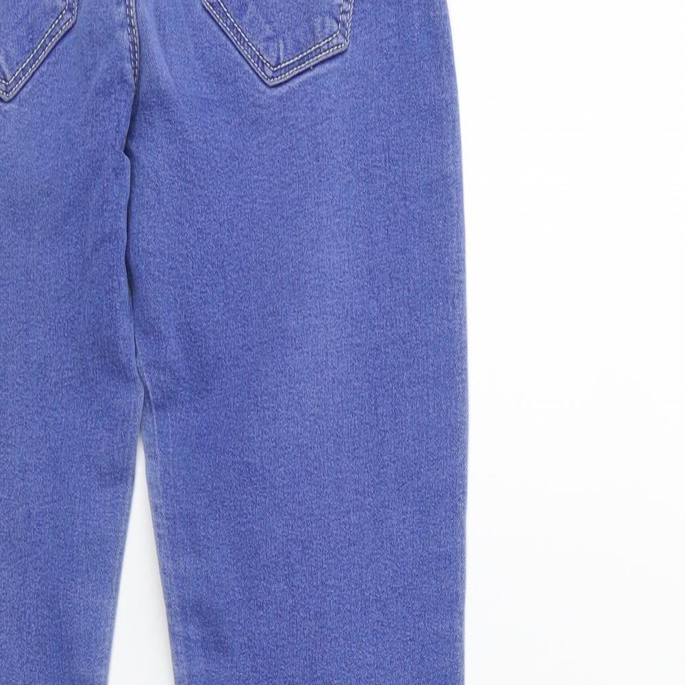 Denim & Co. Womens Blue Denim Jegging Jeans Size 6 L28 in