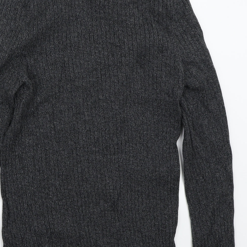 River Island Mens Grey Pullover Jumper Size M