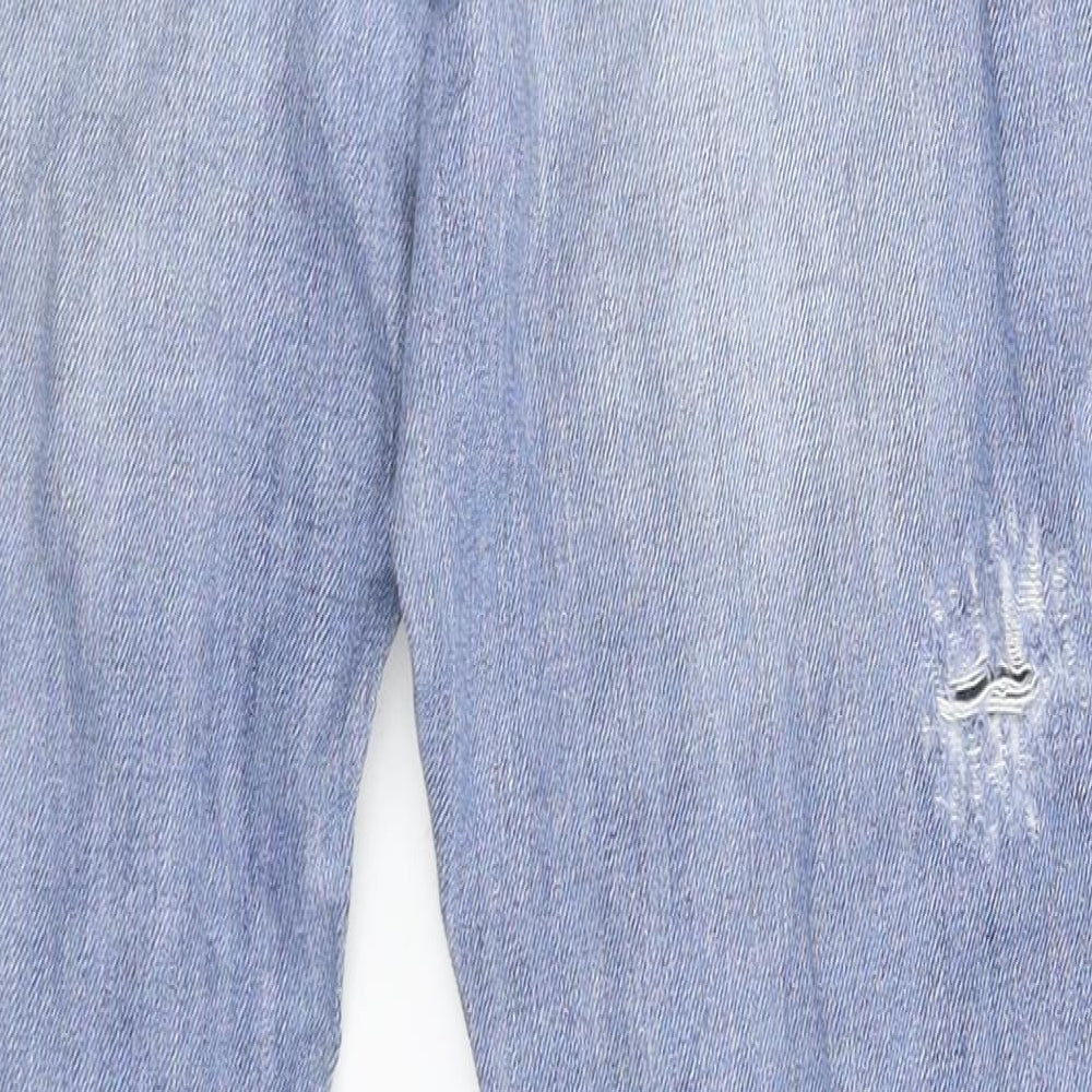 Preworn Womens Blue Denim Skinny Jeans Size 24 in L25 in