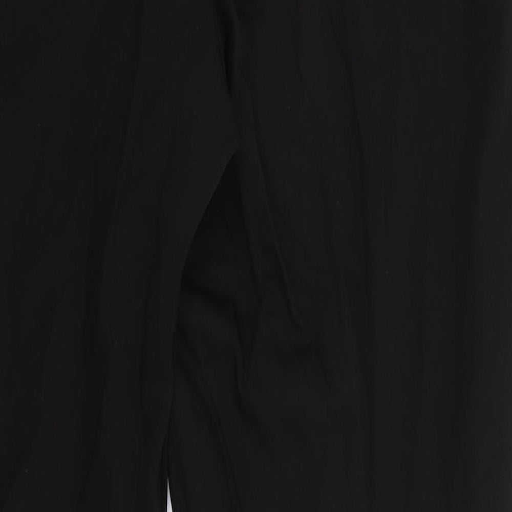 Topshop Womens Black Dress Pants Trousers Size 12 L29 in