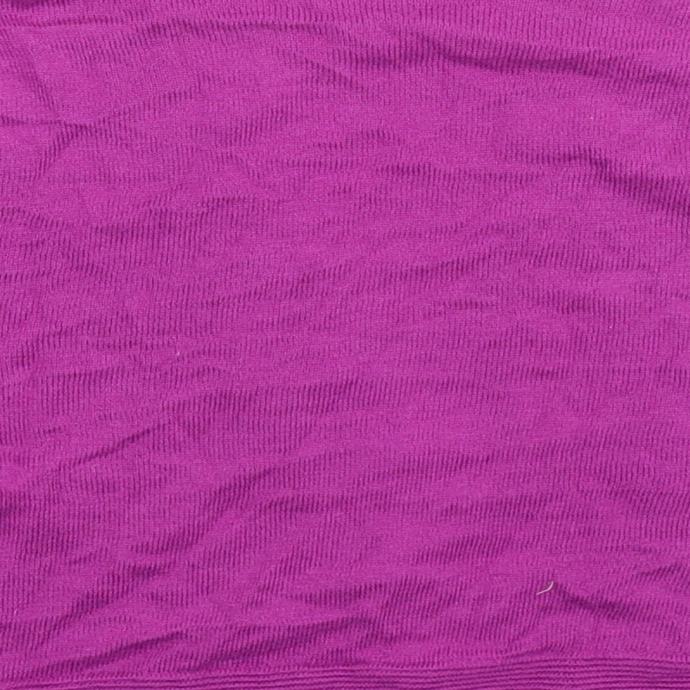 TU Womens Purple Knit Pullover Jumper Size 12
