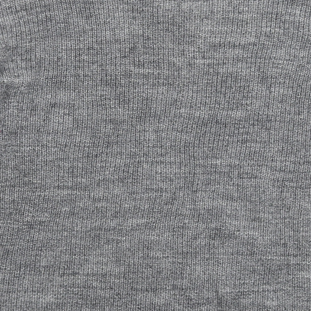 Divided Womens Grey Knit Pullover Jumper Size L