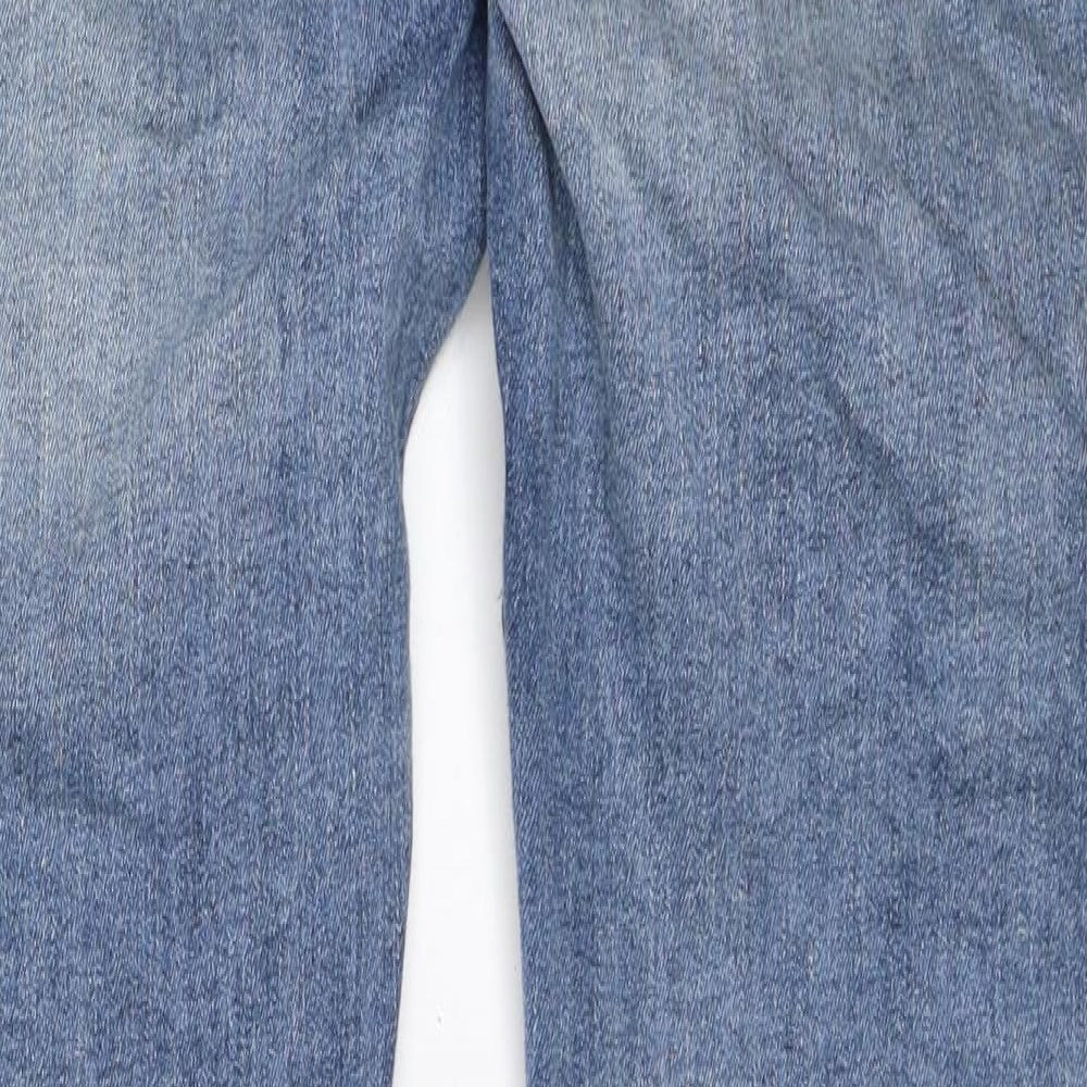 Divided Womens Blue Denim Skinny Jeans Size 6 L29 in