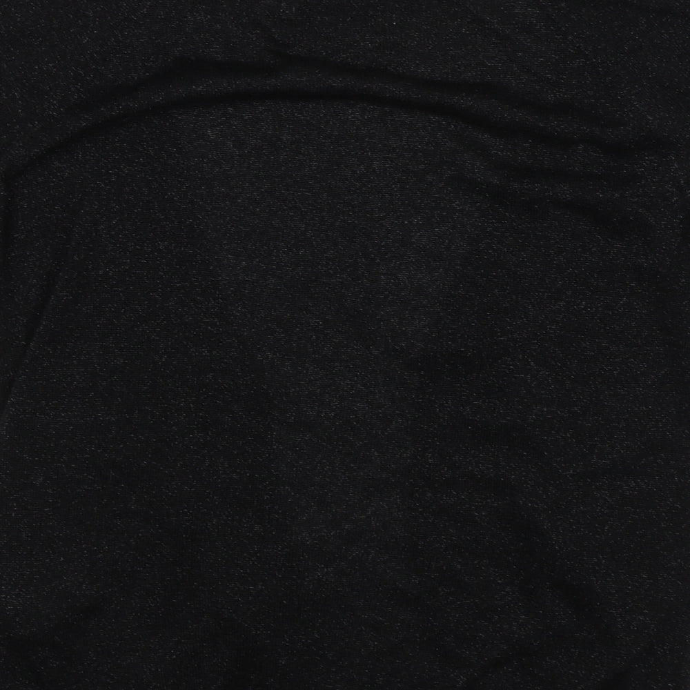 M&Co Womens Black Shrug Jumper Size M