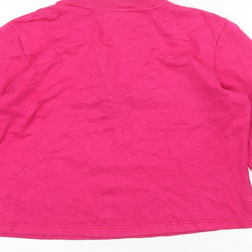 IZOD Womens Pink Pullover Jumper Size L
